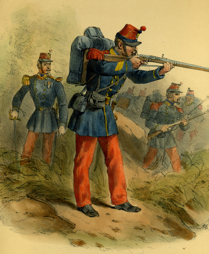 1859 Infanterie 2d empire