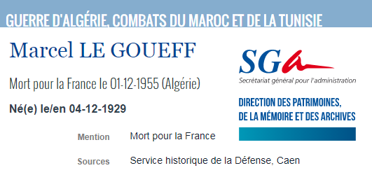 SGA Le Goueff 1955