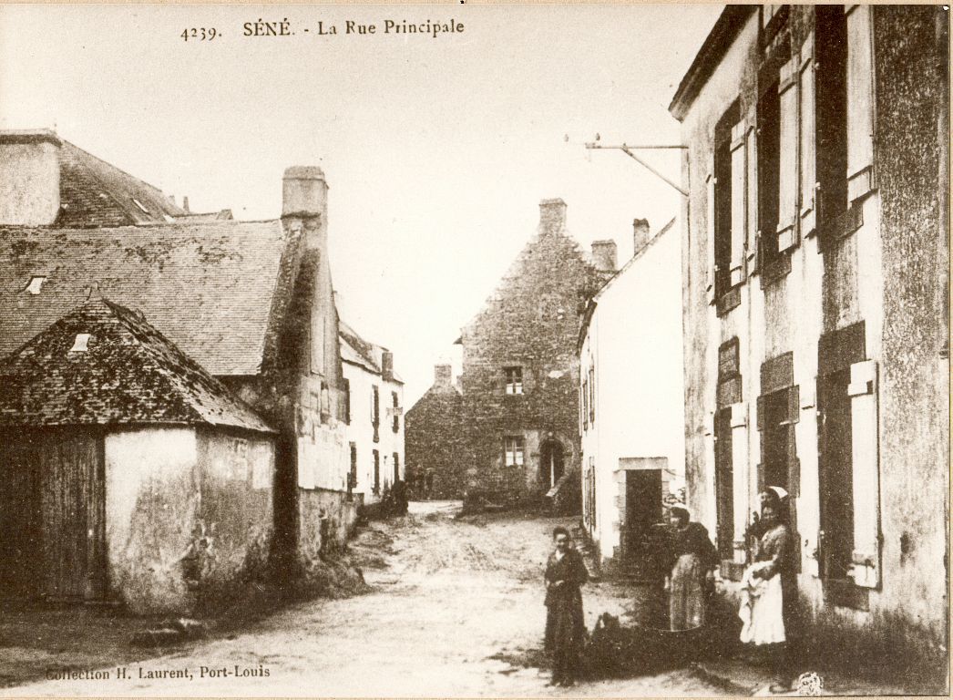 1890 Bourg boulangerie Eglise