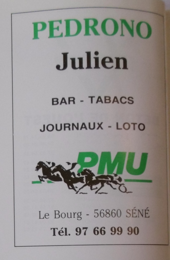 1990 PEDRONO Julien BAR PMU