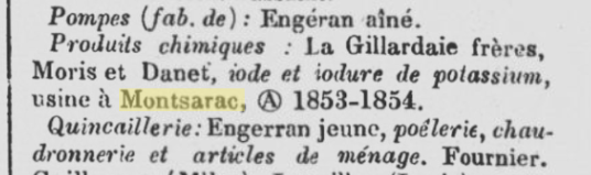 Kerarden La Gilardaie Frères 1853 54