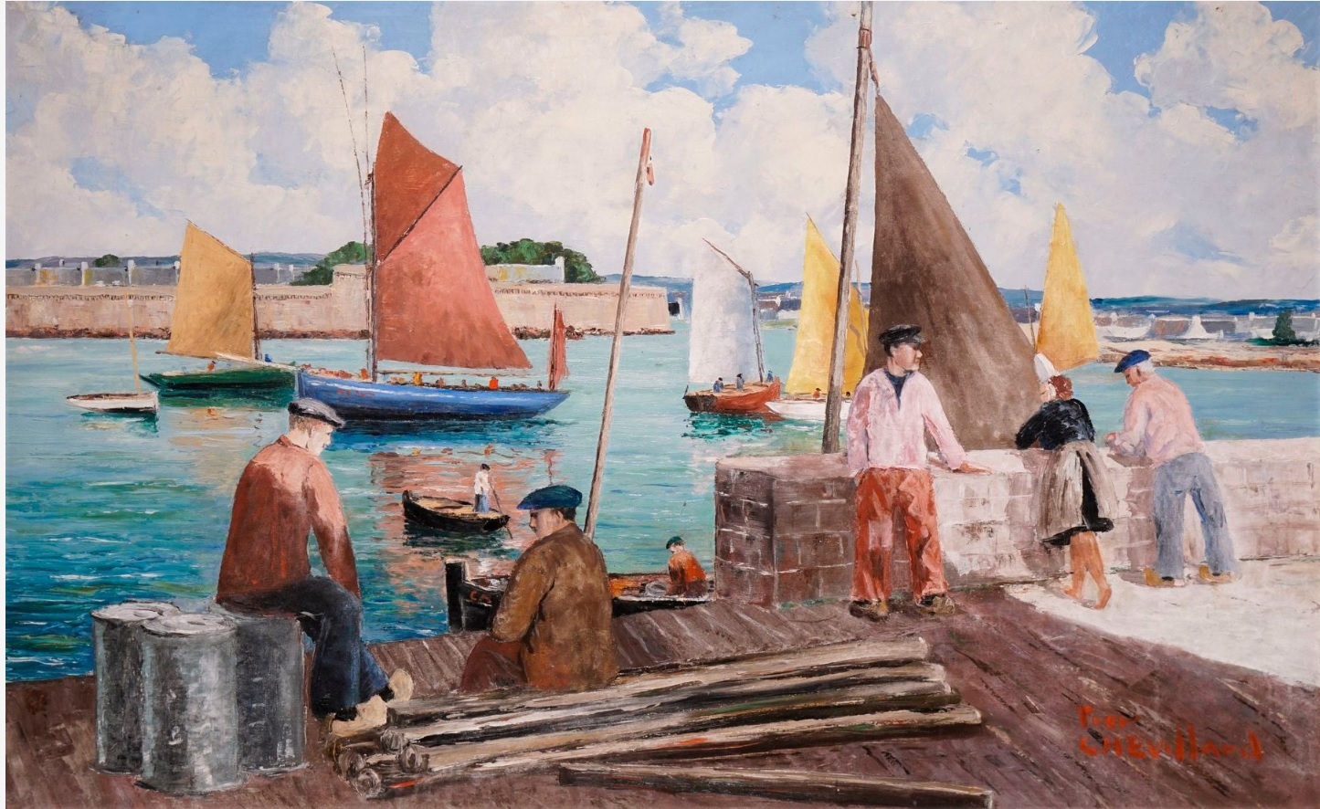 Chevillard marin et bateaux 2