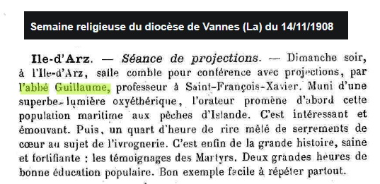 1908 11 Guillaum projection