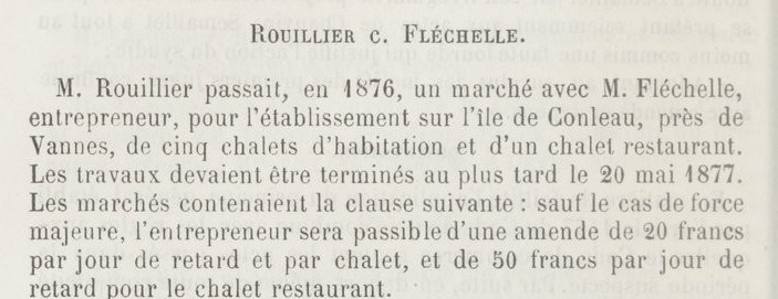 1876 Conleau Chalet travaux