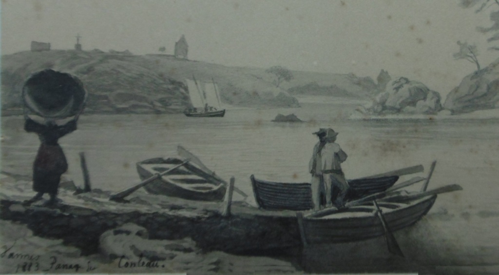 1883 Passage sur Conleau Passeurs