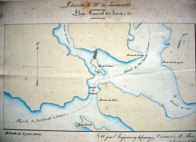 1883 Passage sur Conleau Passeurs