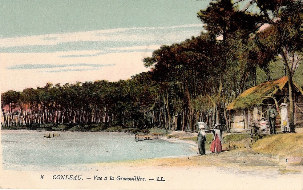 Conleau Grenouillere vers 1900