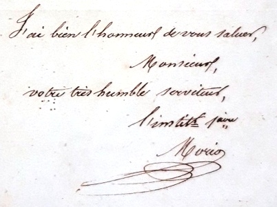 1849 MORIO signature