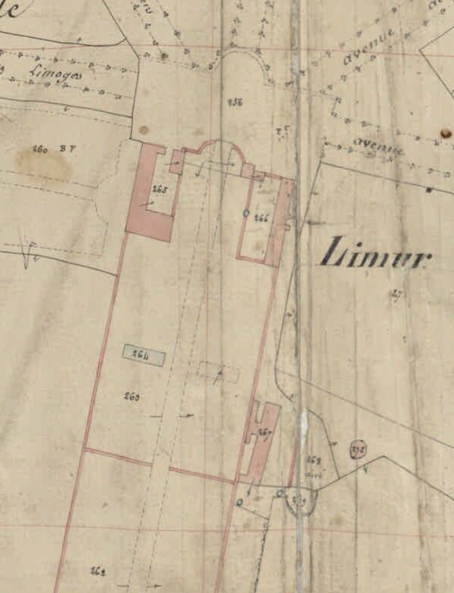 1844 chateau Limur Quenfaux