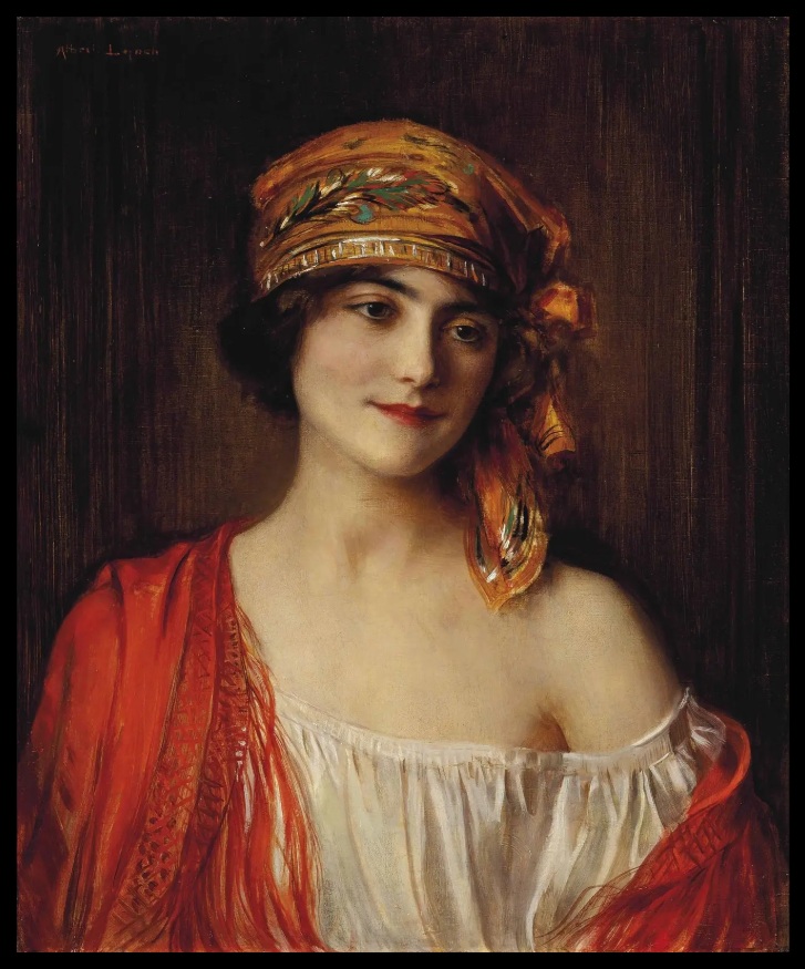 Lynch Jeune beauté 61x50