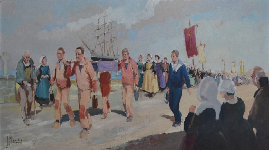 Marec Procession pays vannetais DETOURE