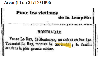 1896 LE RAY Garibaldi