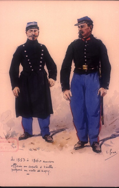 1853 douanier costumes