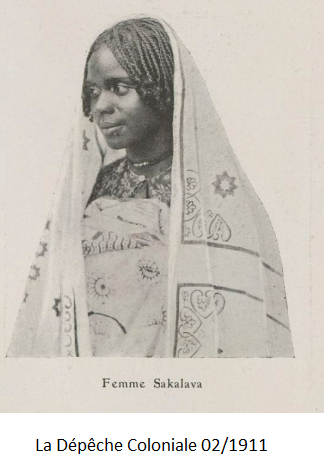 1911 Sakalava femme