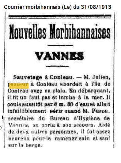 1913 LE GUIL Julien rescapé