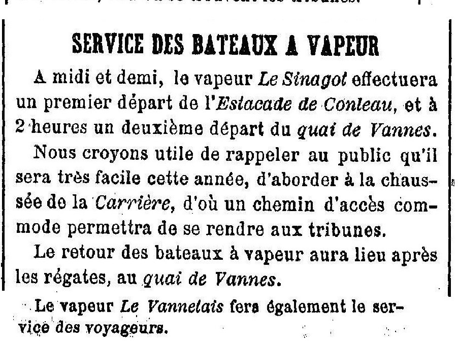 1888 06 Regates Vannes Vapeur