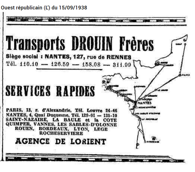 1938 Drouin Transport