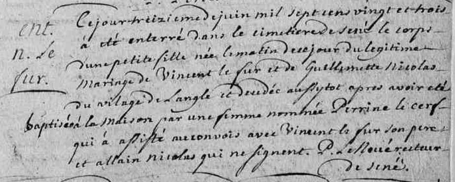 1723 LE FUR anonyme par Perrine LE CERF