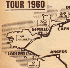 1960 Tour en Bretagne