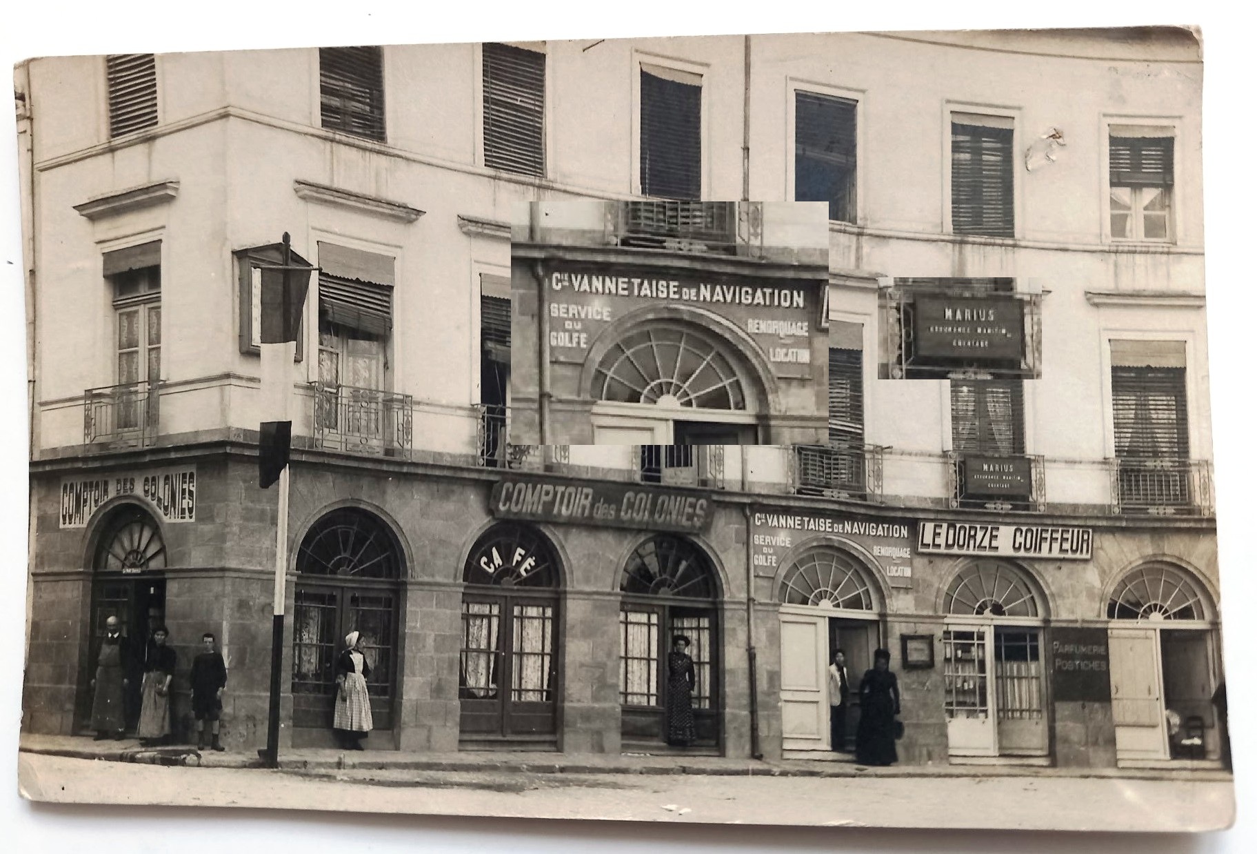1905 Place Gambetta siege Cie Navigation Copie