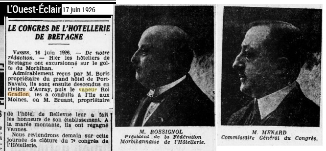 1926 07 Roi Gradlon Hotellerie Ménard