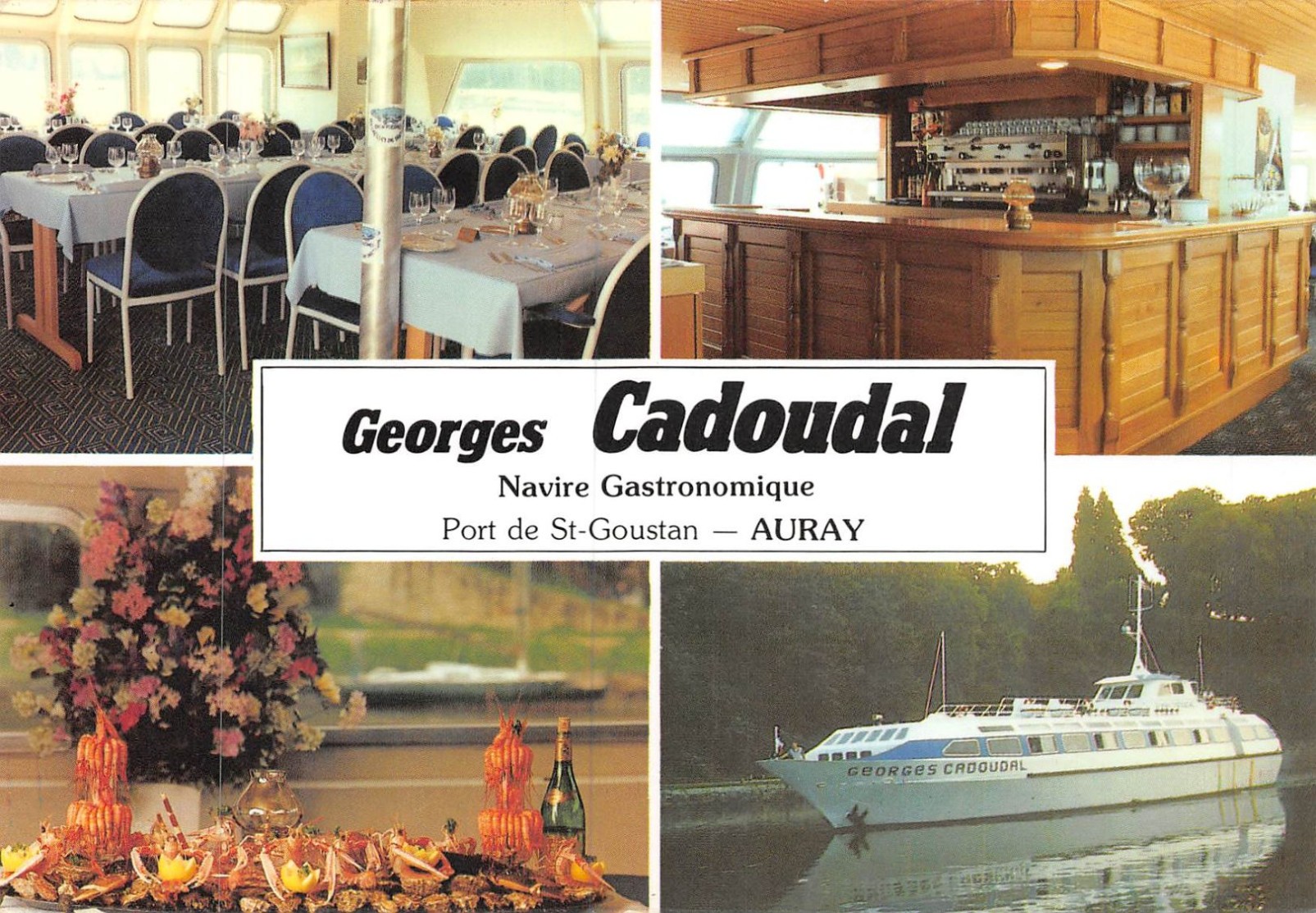 Goerges Cadoudal bateau restaurant